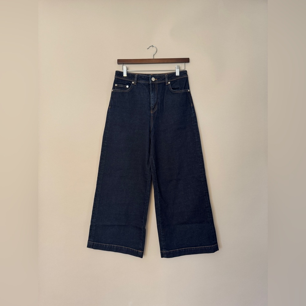 Reiss Wide-Leg Crop Jean